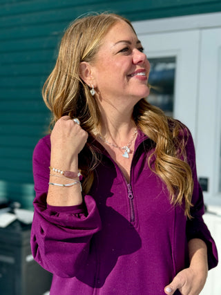 Terrera Valentina Balloon Sleeve Bamboo Dress