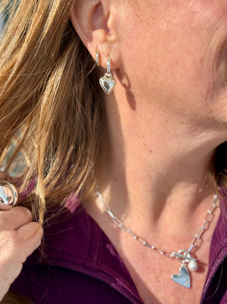 Foxy Originals Silver Heart Necklace