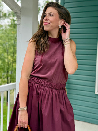 Melissa Nepton Solana "Suede" Top