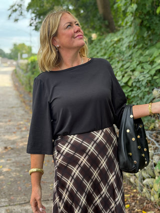Gentle Fawn Aimee Top in Black