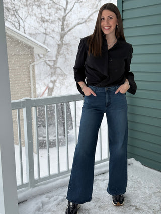 LaLune Mandarin Blouse