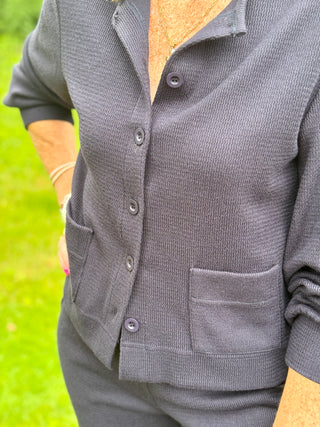*Pre-Order Beddome Demi-Knit Navy Cardigan