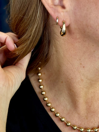 Pilgrim Jennings Gold Earrings