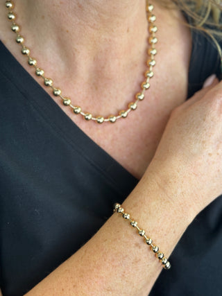 Pilgrim Air Gold Plated Necklace