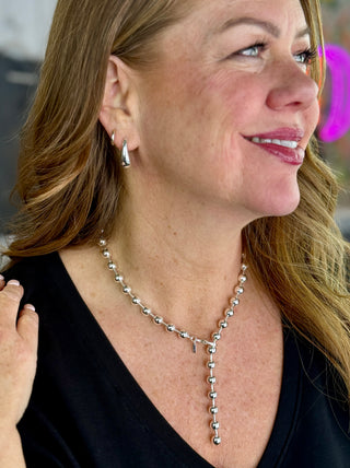 Pilgrim Air Silver Plated Necklace