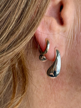 Pilgrim Jennings Silver Earrings