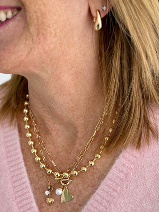 Pilgrim Air Gold Plated Necklace