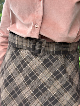 Astrid Ada Plaid Circle Skirt