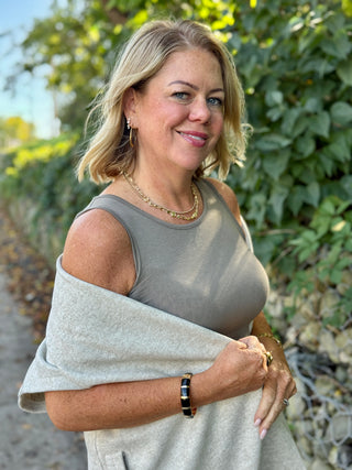 Pistache Microfine Taupe Cami