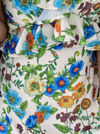 Hilary MacMillan Antique Floral Dress