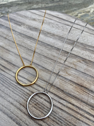 Ollie Necklace in Silver