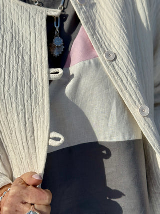 Jennifer Glasgow Vesna Winter White Spring Jacket