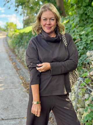 Pistache Coffee Funnel Neck