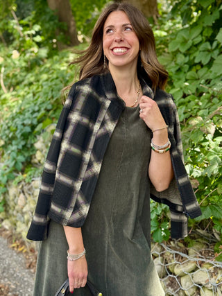 Pure Essence Plaid Jacket
