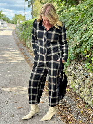 Pure Essence Plaid Jacket