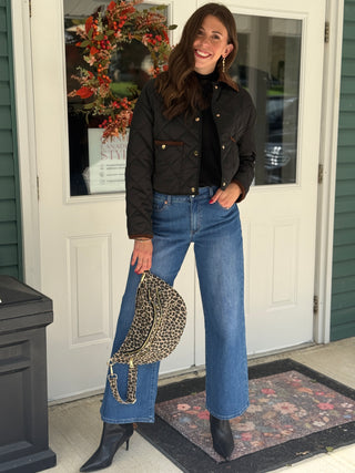 Astrid Whiskey Quilted Jacket