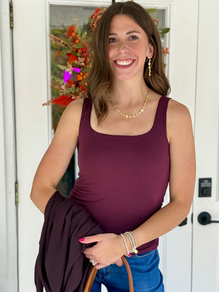 Paper Label Alina Double Layered Tank in Fig