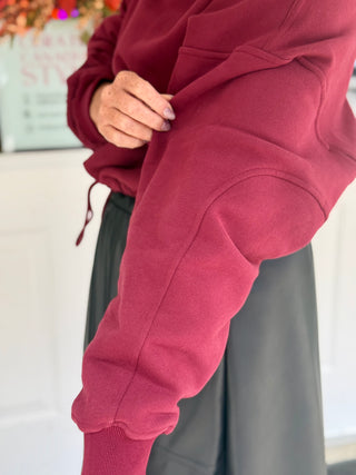 FRNCH Bordeaux Sweatshirt