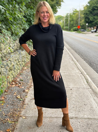 Beddome "Dream Fabric" Funnel Neck Dress