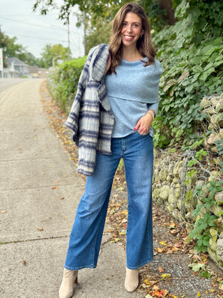 Beddome "Dream Fabric" Roll Over Sweater