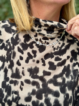 Cokluch Polly Top in Black Leopard