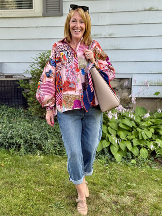 FRNCH Gerbera Shirt