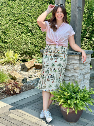 Brenda Beddome Pink Crisp Contrast Shirt