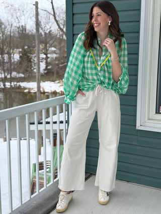 Astrid Pisa Pant in Cream