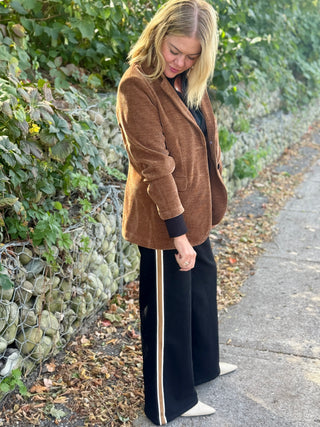 Furlux Blake Blazer in Cognac Corduroy