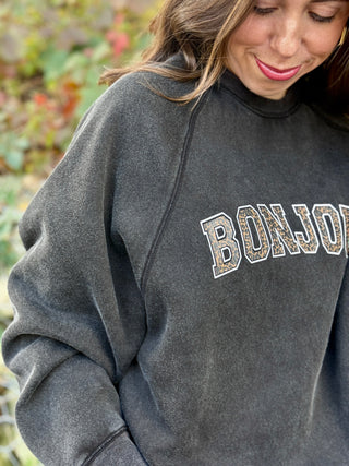 Brunette the Label Bonjour Not Your Boyfriend's Sweatshirt