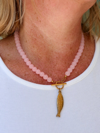 Sardine Bead Necklace (3 colours)