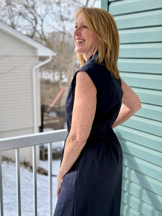 Pistache Polished Poplin Maxi Skirt