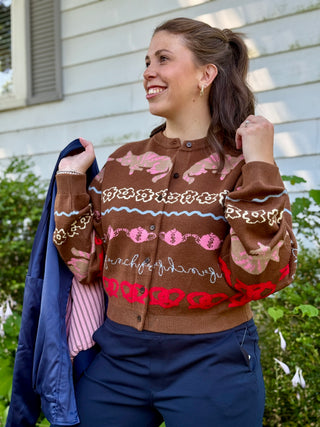 FRNCH Abyssin Cardigan