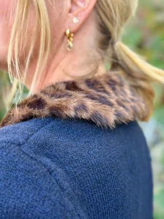 Lyla + Luxe Aurora Fur Collar Cardi