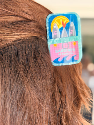 Sardine Hair Clip (3 colours)