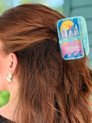 Sardine Hair Clip (3 colours)