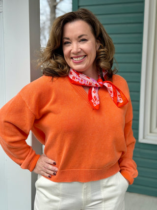 FRNCH Herisson Silk & Cotton Scarf