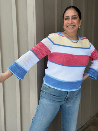 Parkhurst Naples Stripe Pullover