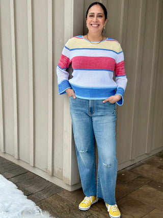 Parkhurst Naples Stripe Pullover