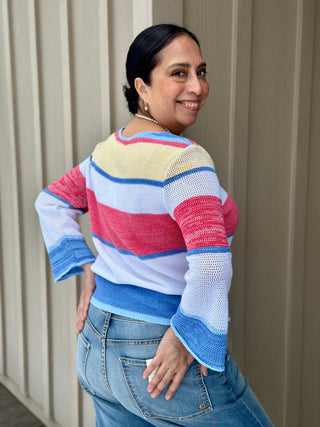 Parkhurst Naples Stripe Pullover