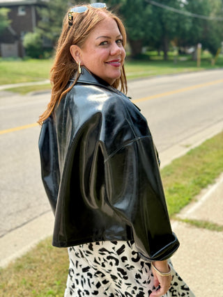 FRNCH Prevert Vegan Leather Jacket