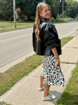 FRNCH Prevert Vegan Leather Jacket