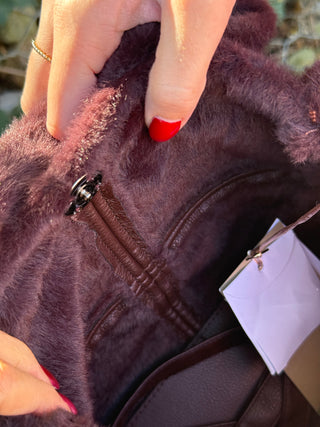 Rino & Pelle Jasha Shopper in Fig Fudge