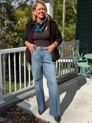 Paper Label Jill Cord Shirt Jacket