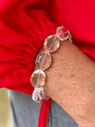 Lofttan "Neleigha" Clear Crystal Bracelet
