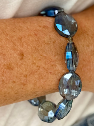 Lofttan "Neleigha" Blue Crystal Bracelet