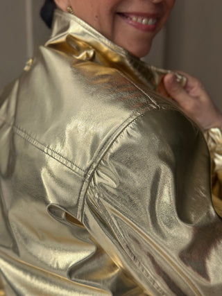 Freed Shiloh Jacket in Gold Foil