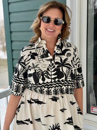 Marigold Sissi Santorini Dress