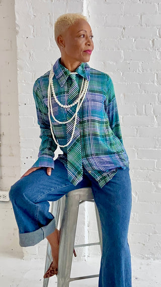 Dotty Pre-Order Retro Grid Shirt & Tie