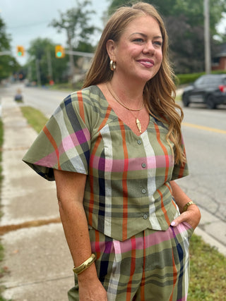Eve Gravel Mavia Top